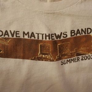 Vintage Dave Matthews Band tshirt